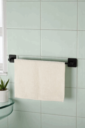 Alternative view of Havlu Askılığı Düzenleyici Organizer | Yapışkanlı Siyah Havluluk Banyo Askısı